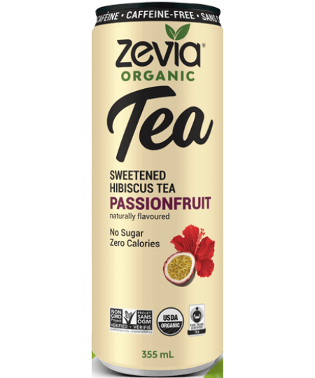 Zero Sugar Added Tea - Caffeine Free Hibiscus Passionfruit
